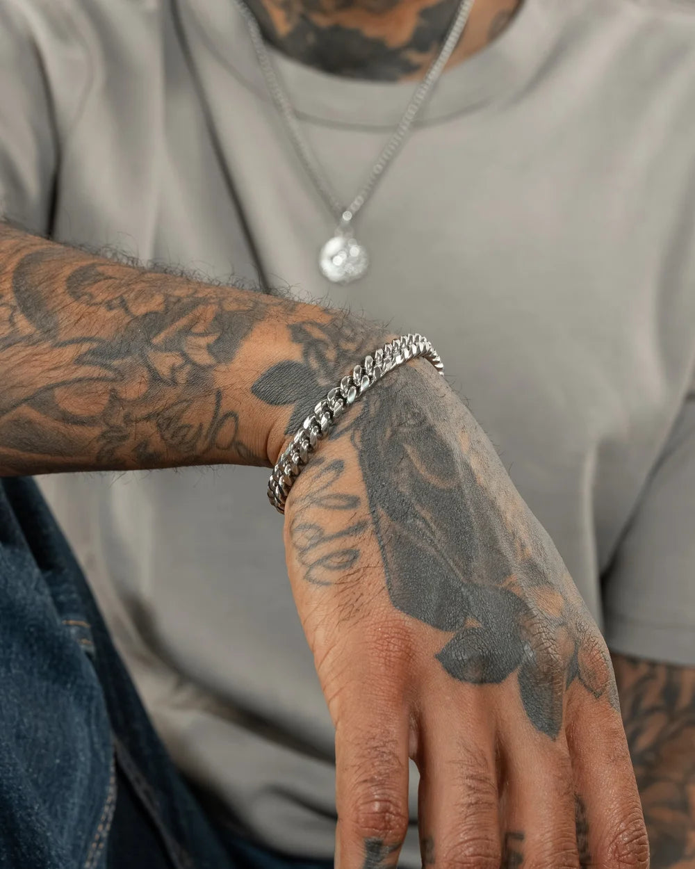 Unisex Cuban Bracelet 8mm