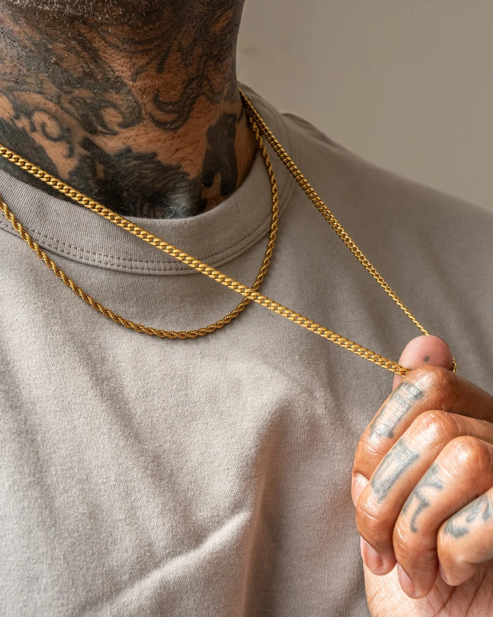 Unisex Cuban Chain 4mm