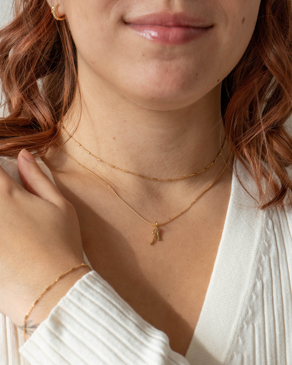 Cursive Initial Charm