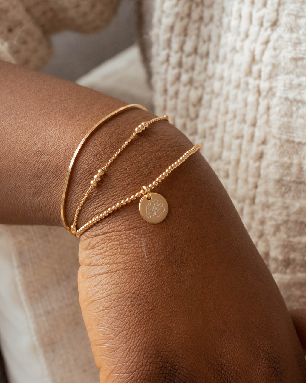 Personalized Elastic Ball Bracelet
