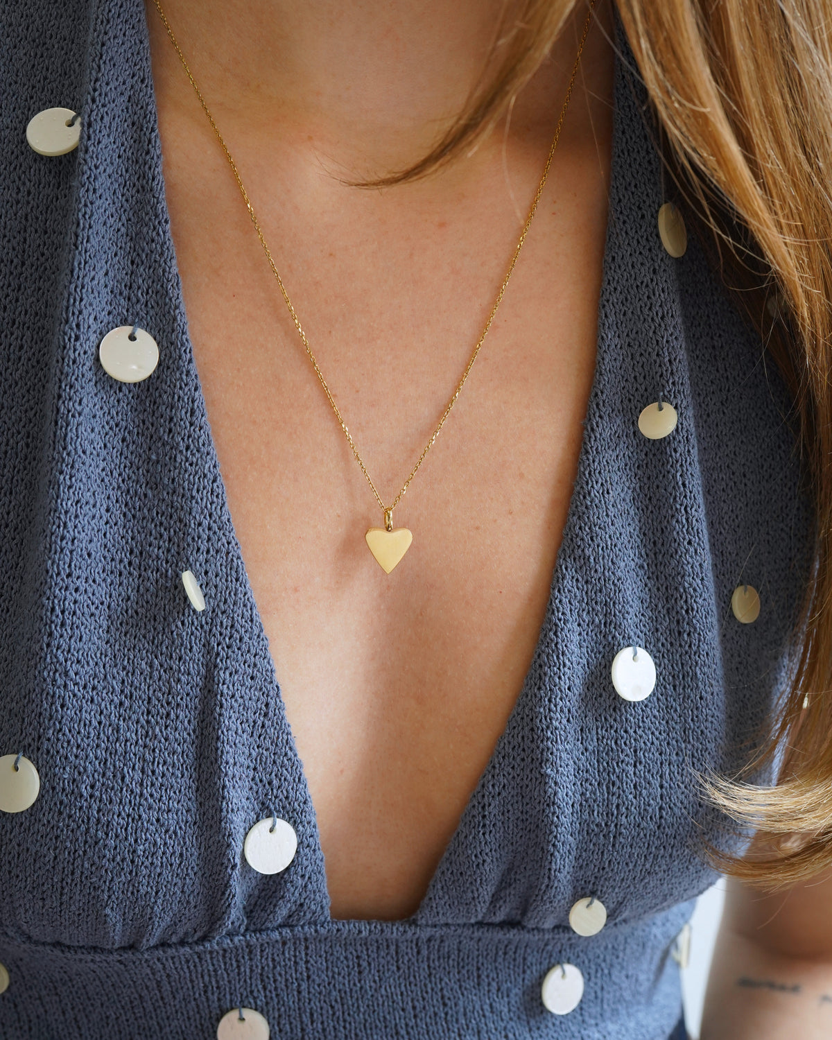 12mm Heart Pendant