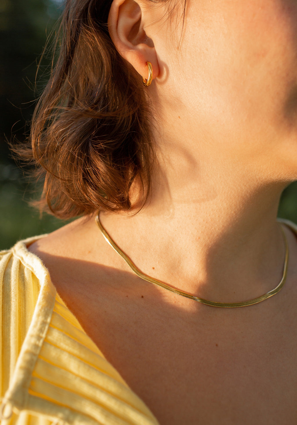 Herringbone Chain Necklace
