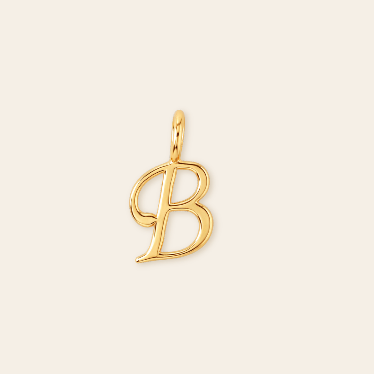 Cursive Initial Charm