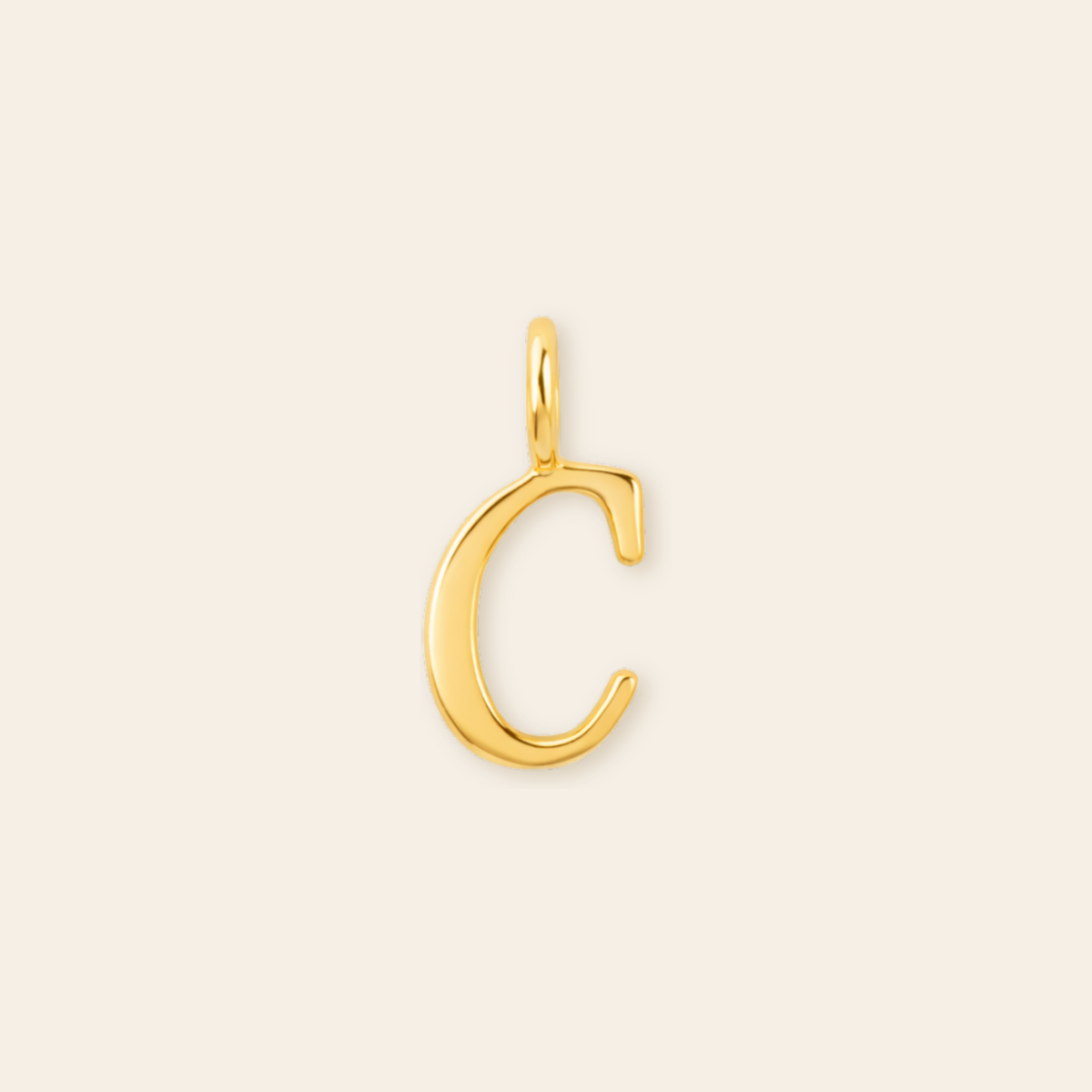 Cursive Initial Charm