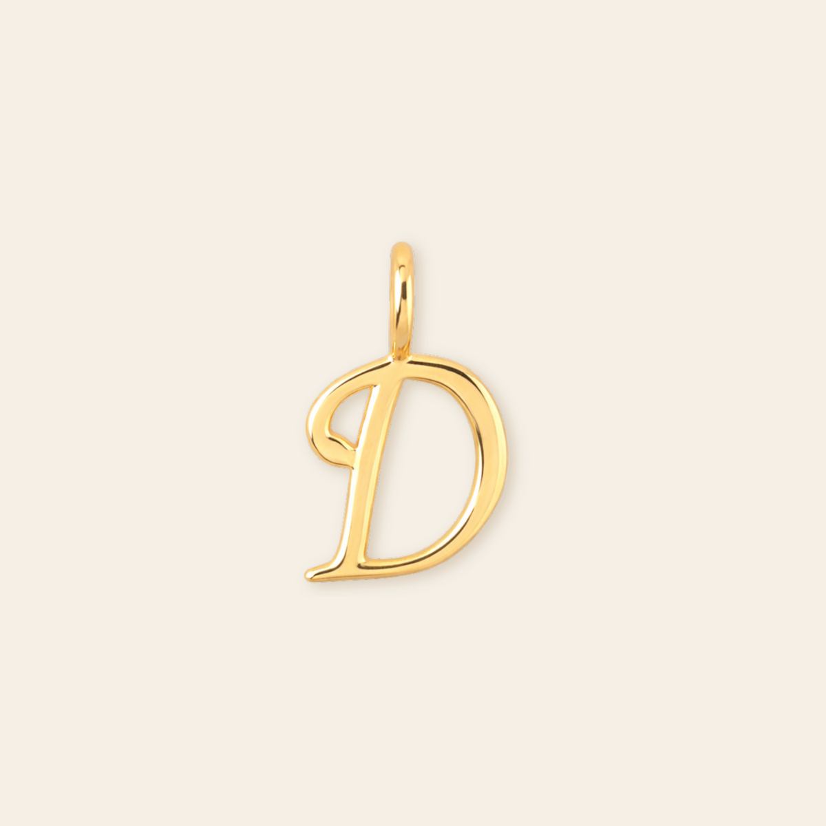 Cursive Initial Charm