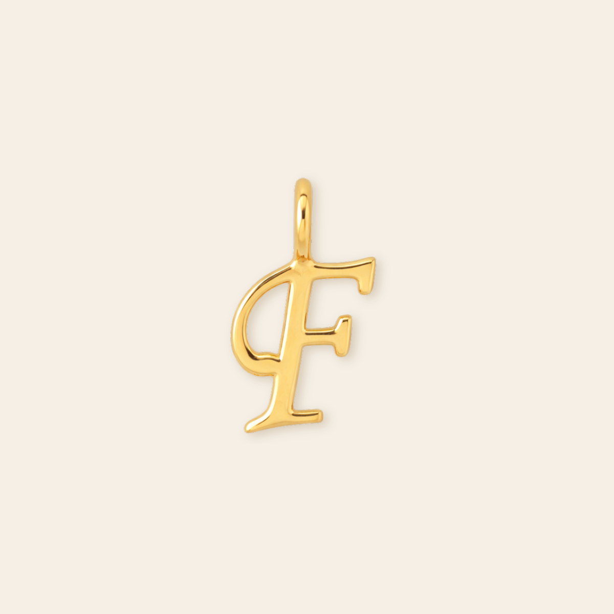 Cursive Initial Charm