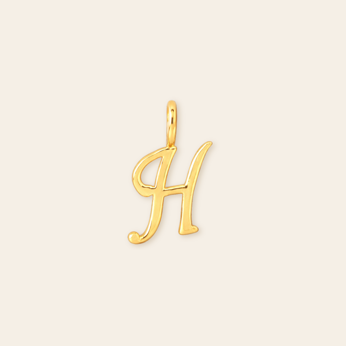 Cursive Initial Charm
