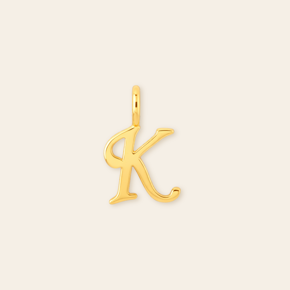 Cursive Initial Charm