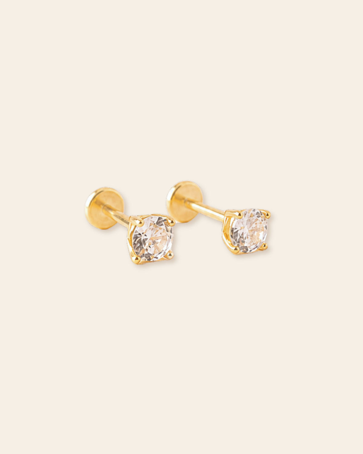 CZ Bling Flatback Studs