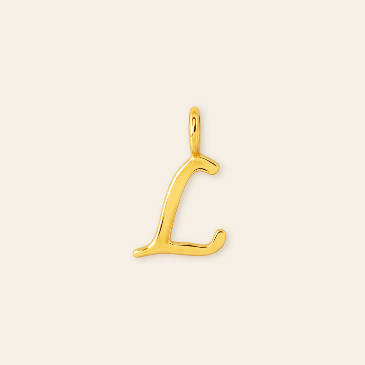 Cursive Initial Charm