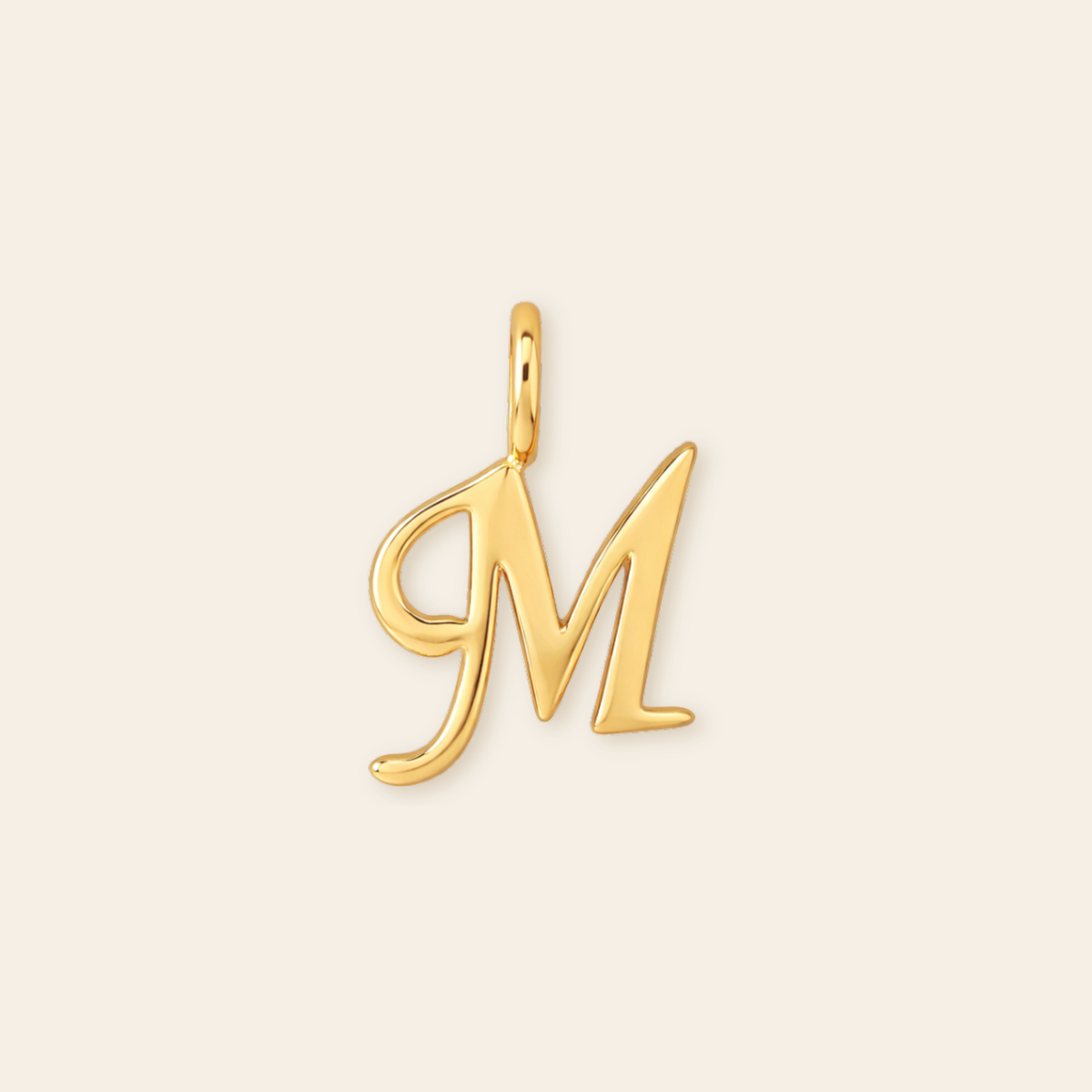 Cursive Initial Charm