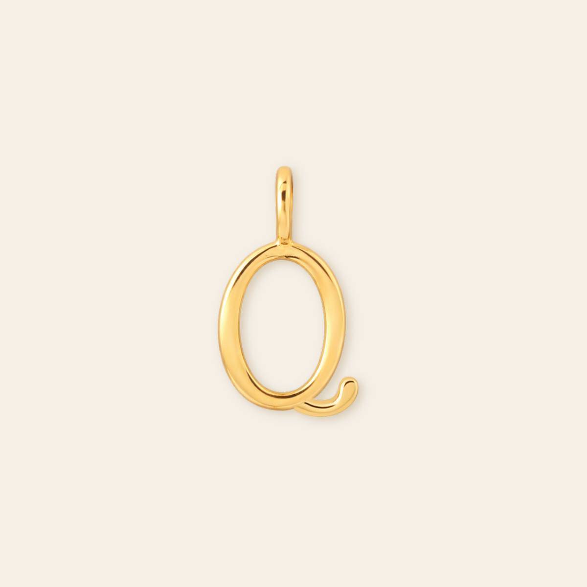 Cursive Initial Charm