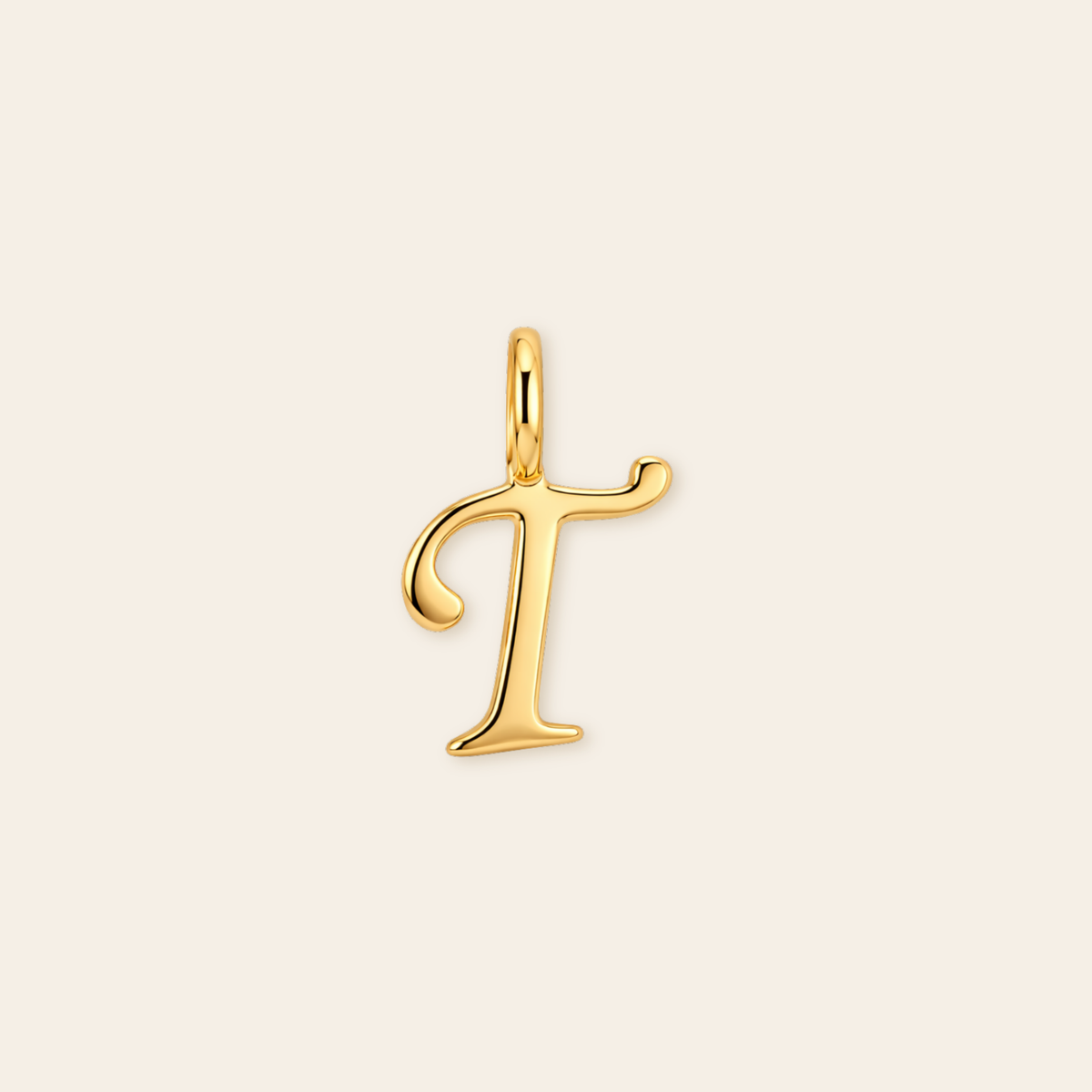 Cursive Initial Charm