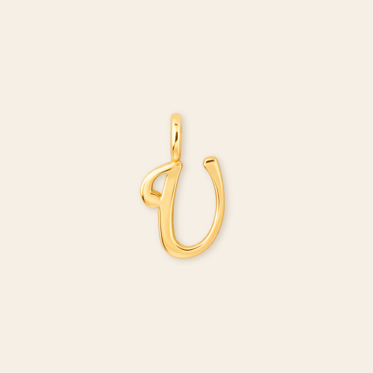 Cursive Initial Charm