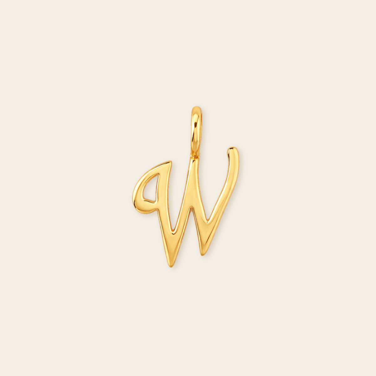 Cursive Initial Charm
