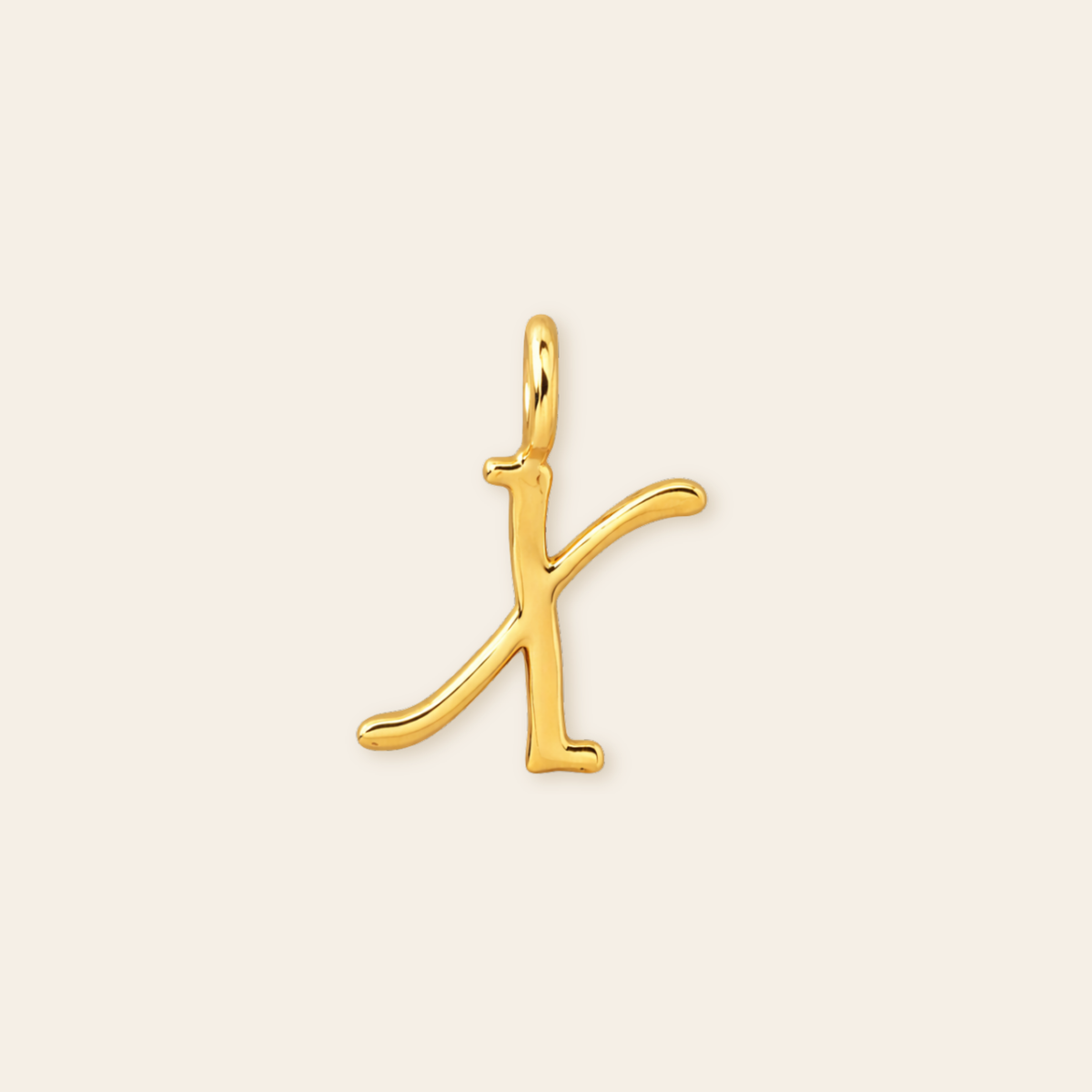 Cursive Initial Charm