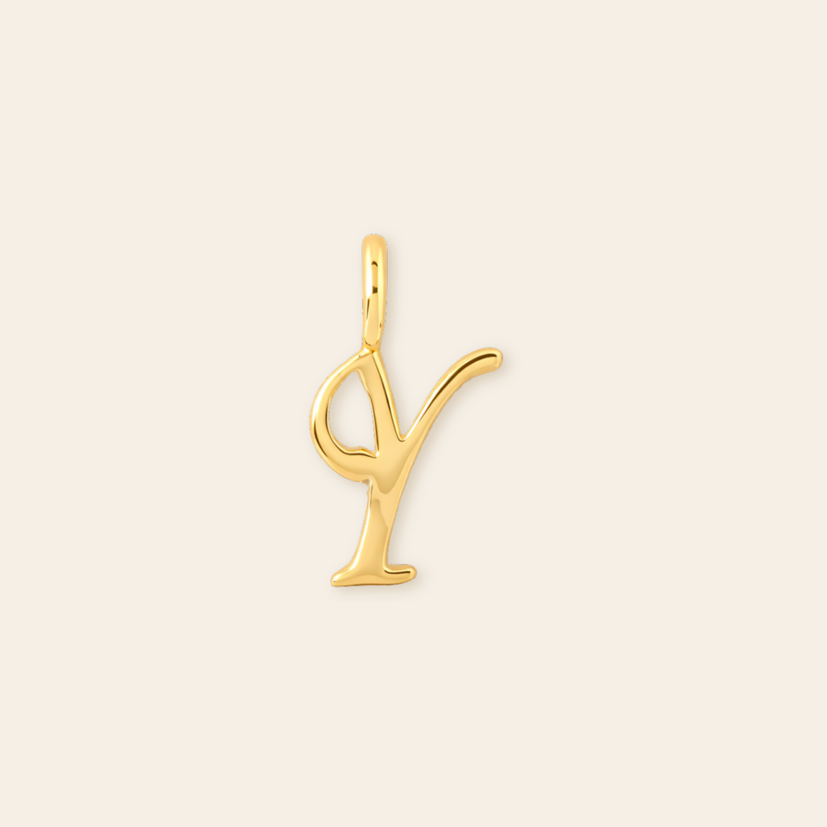 Cursive Initial Charm