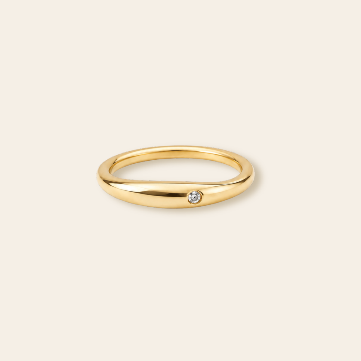 Bonded CZ Ring Set