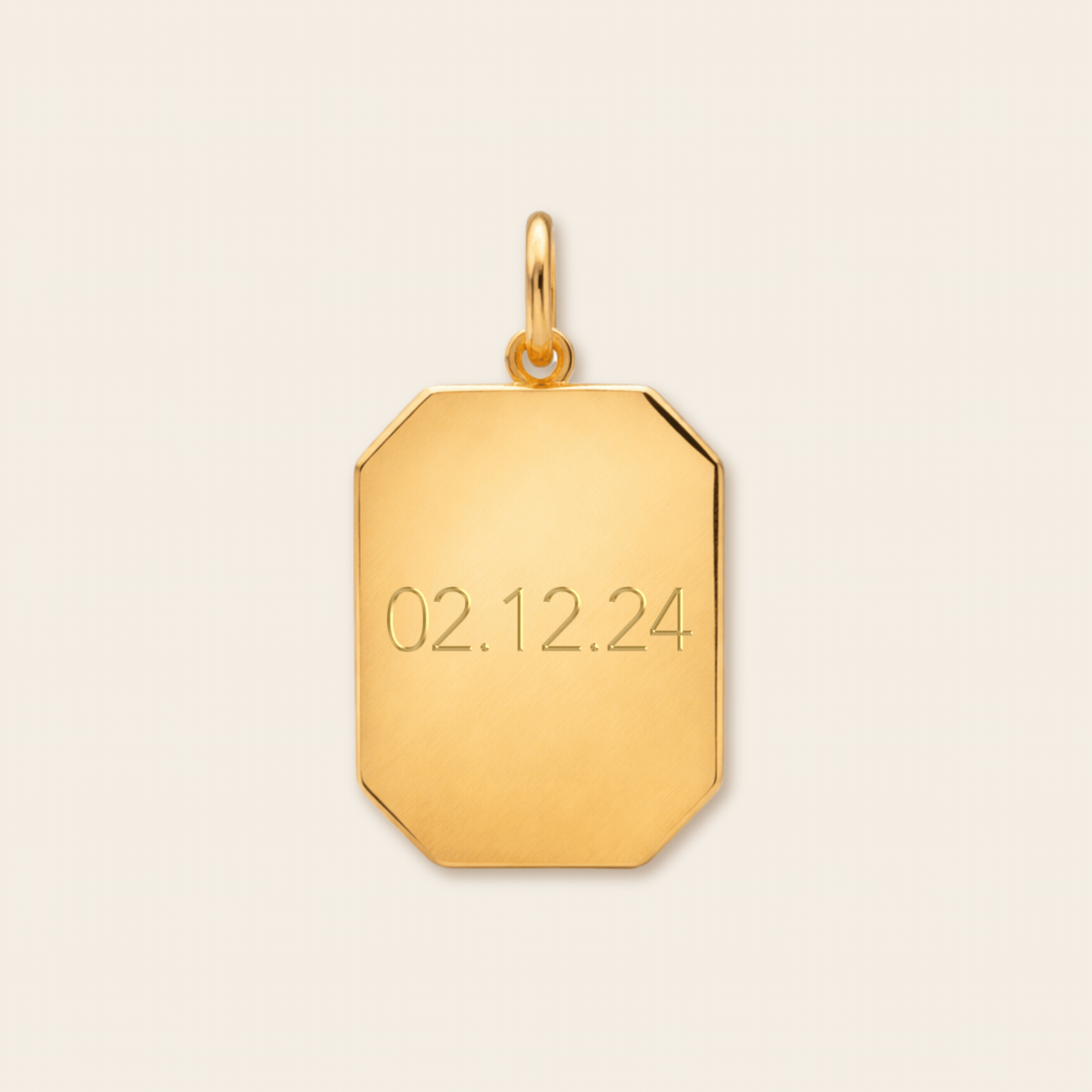 Large Tag Pendant