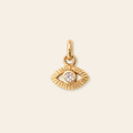 Waterproof CZ Eye Charm