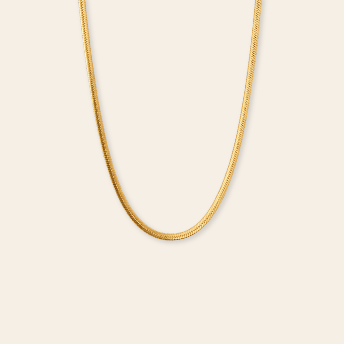 Herringbone Chain Necklace