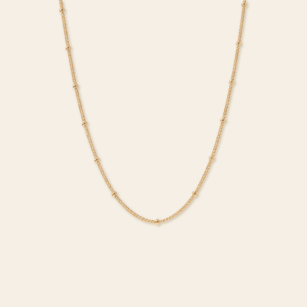 Spheres Chain Necklace