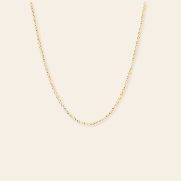 10k Solid Gold Cable Chain