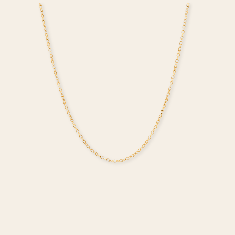 10k Solid Gold Cable Chain