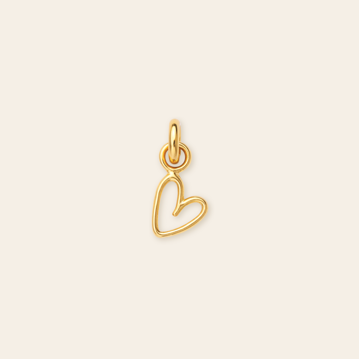 Heart Outline Charm