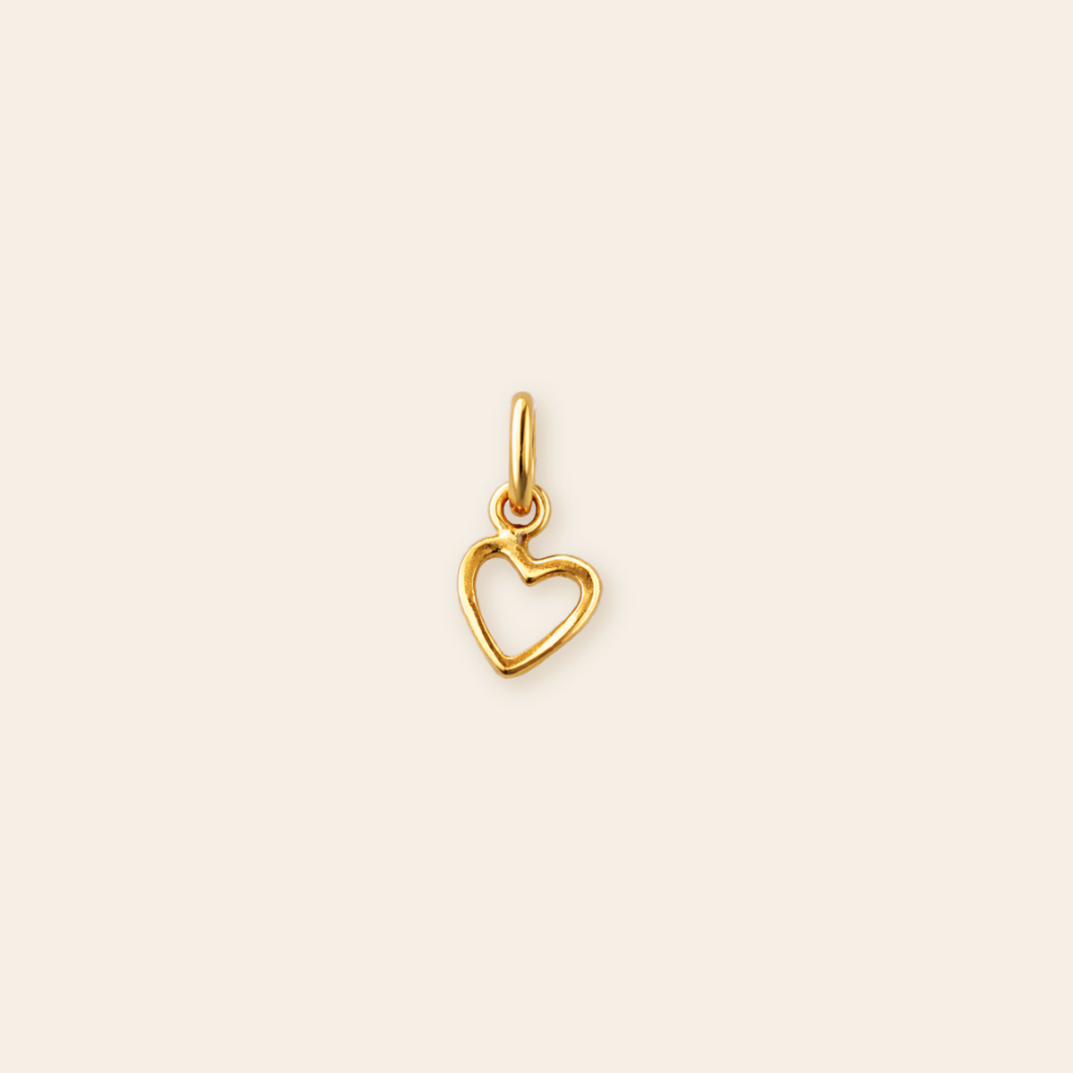 Heart Outline Charm