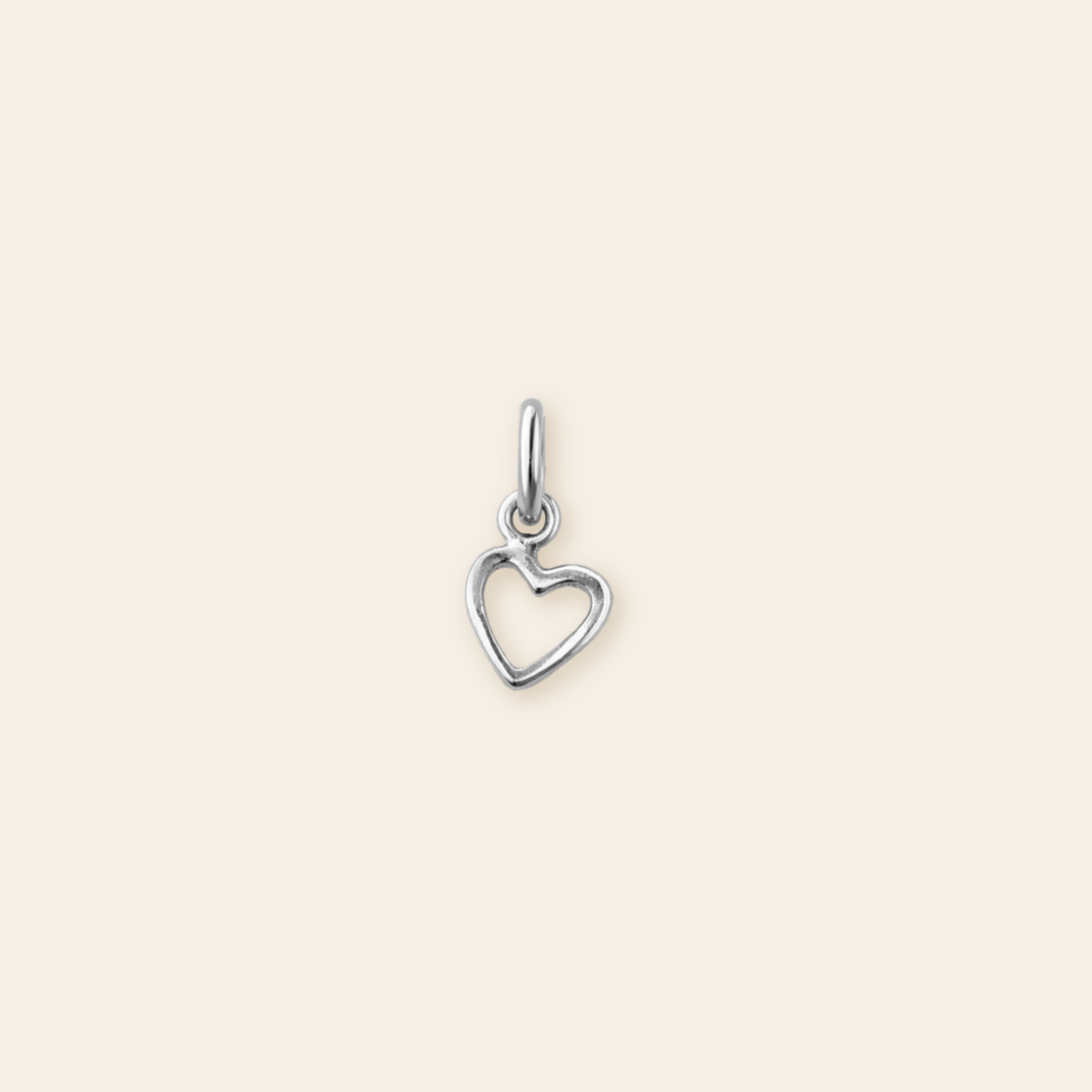 Heart Outline Charm