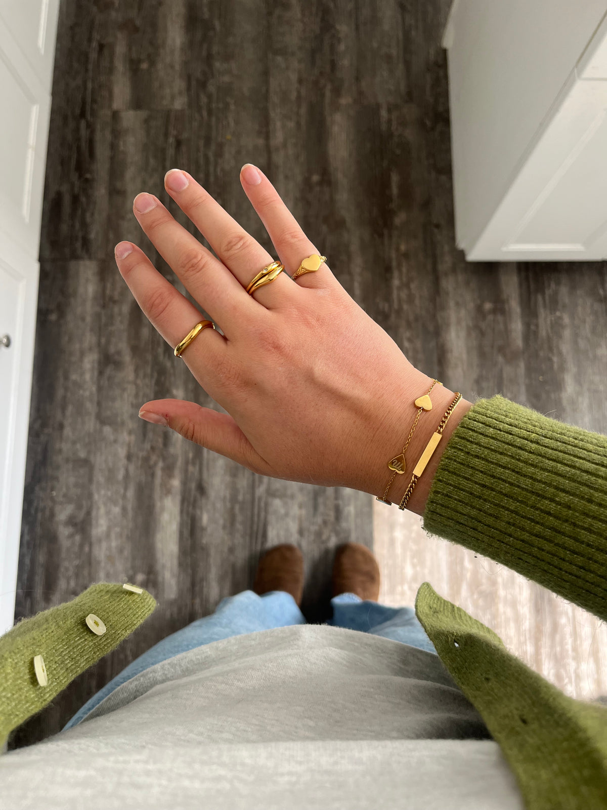 Bonded CZ Ring Set