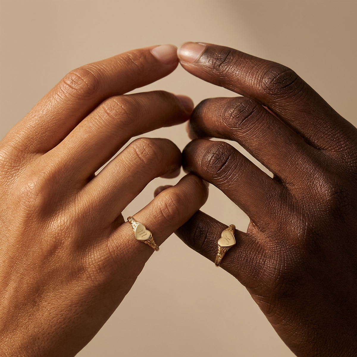Heart Signet Ring