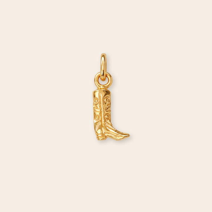 Mini Cowboy Boot Charm