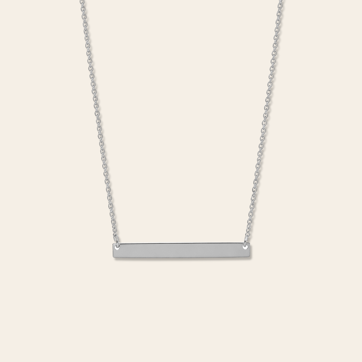 Personalized Bar Necklace