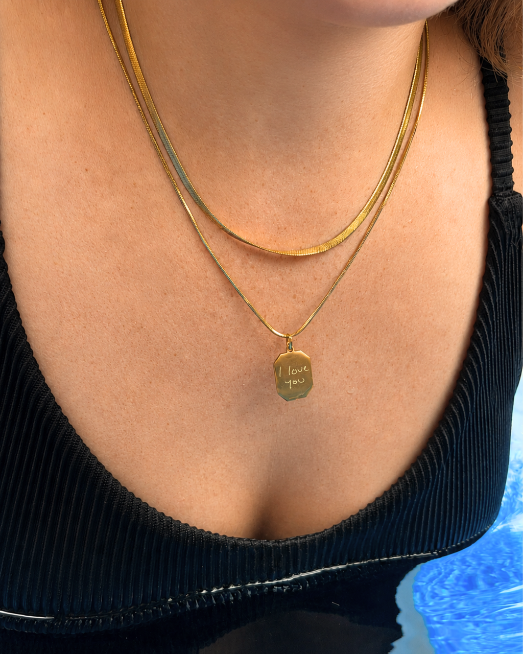 Large Tag Pendant