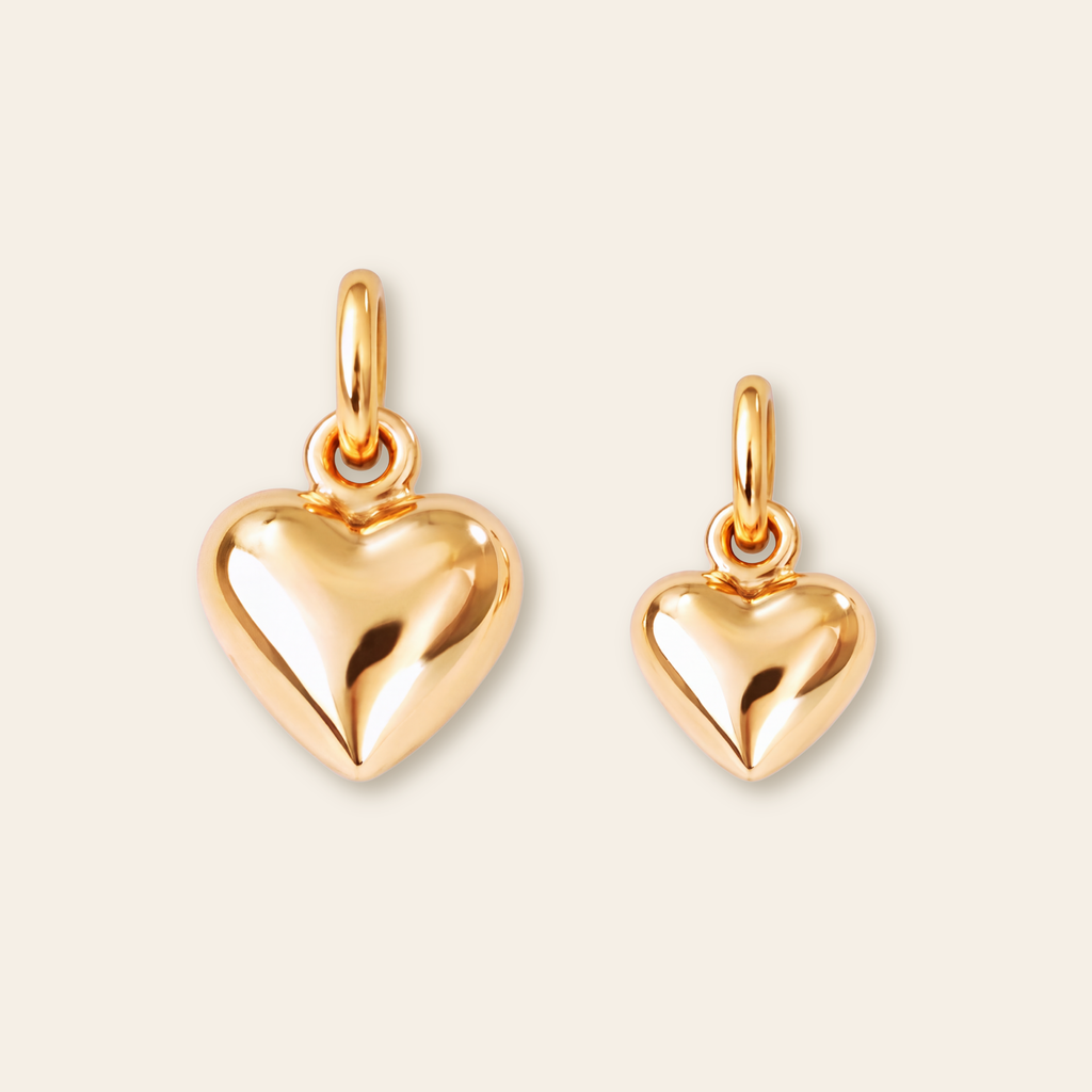 Bubble Heart Charm