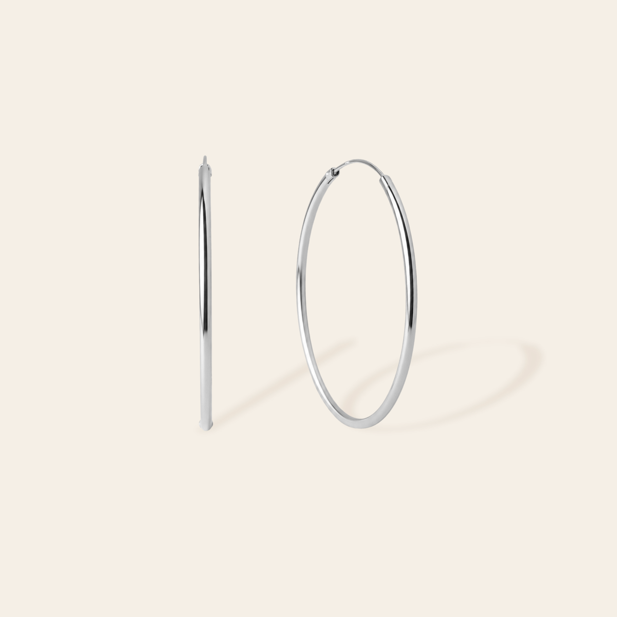 Large Thick Basic Hoops