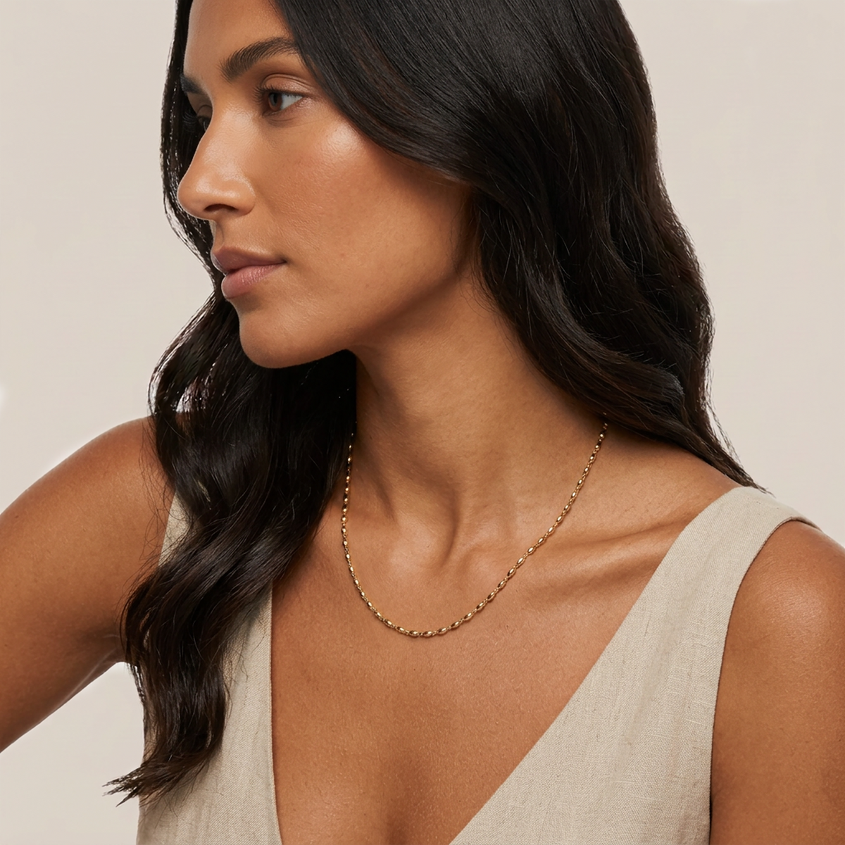 Beaded Chain Necklace