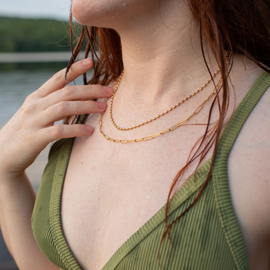 Beaded Chain Necklace