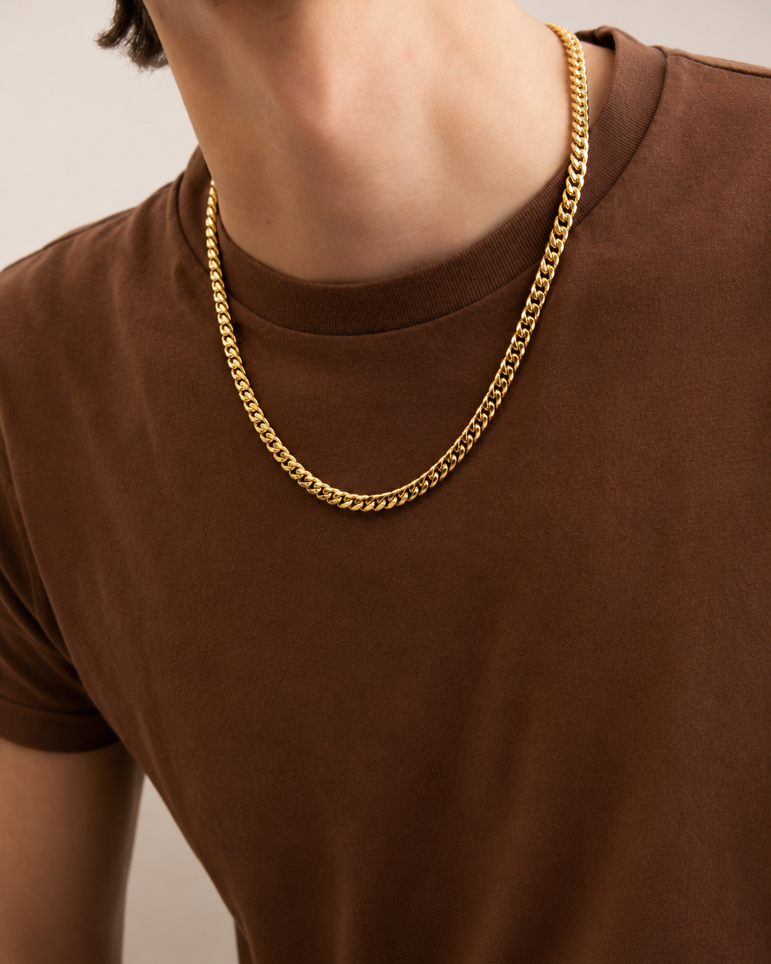 Unisex Cuban Chain 6mm