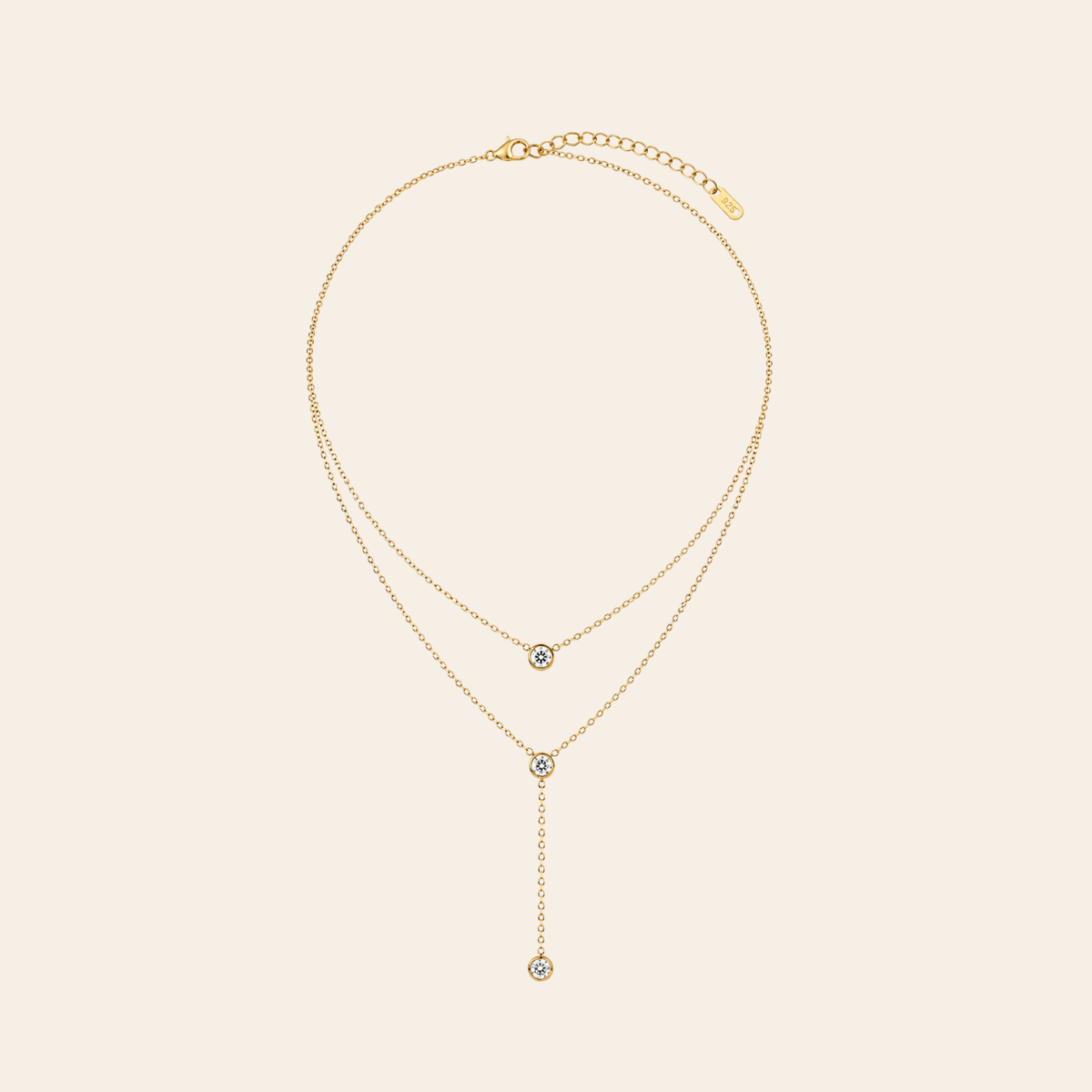Classic CZ Lariat