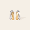 Echo Hoop Studs
