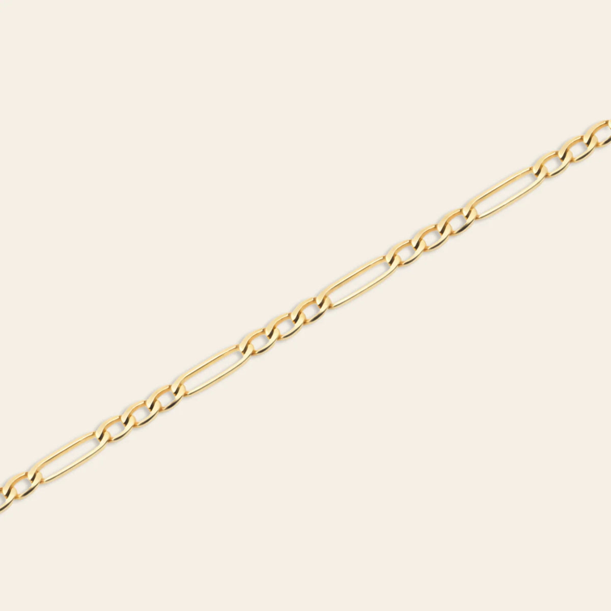 10k Figaro Classic Permanent Chain