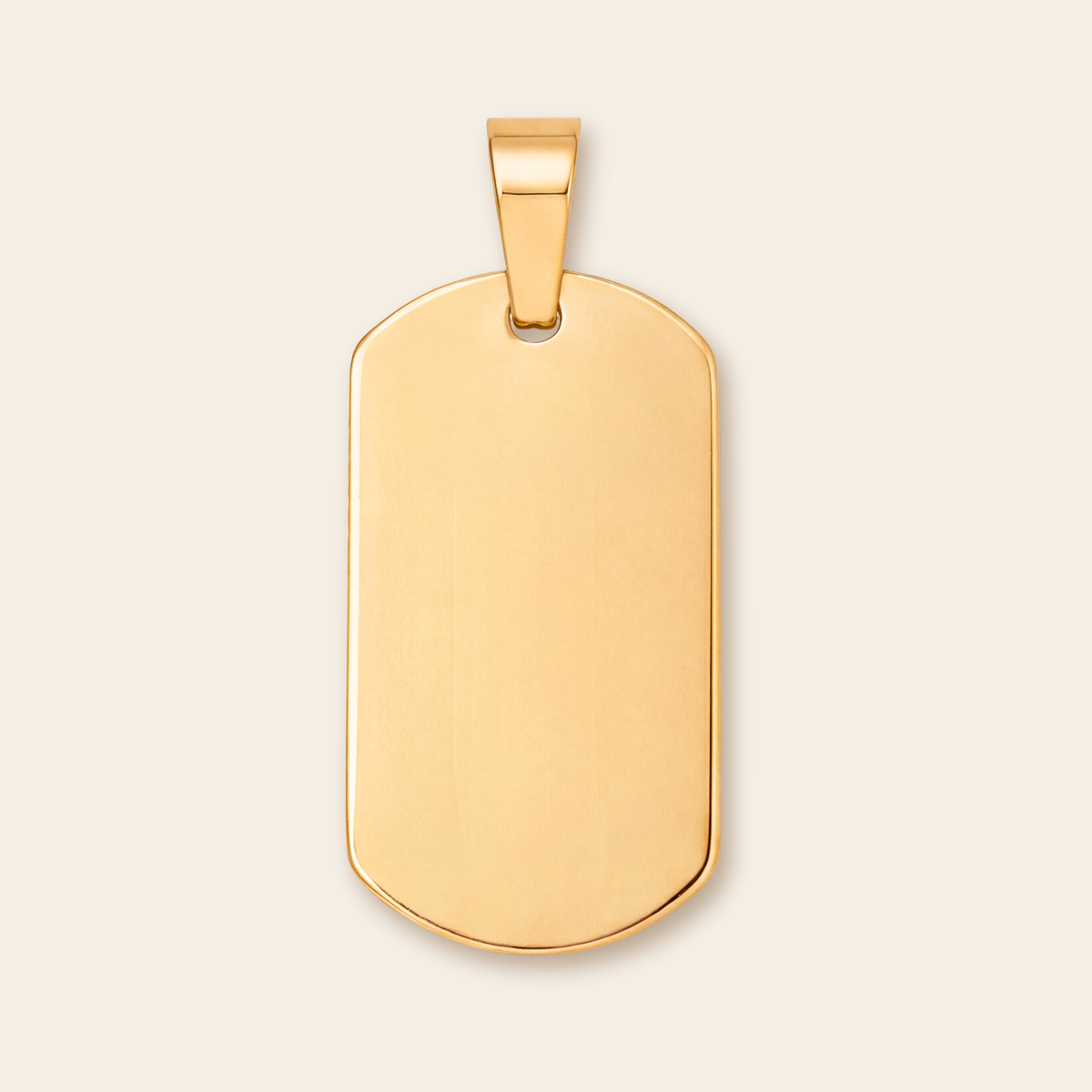 Personalized Small Dog Tag Pendant