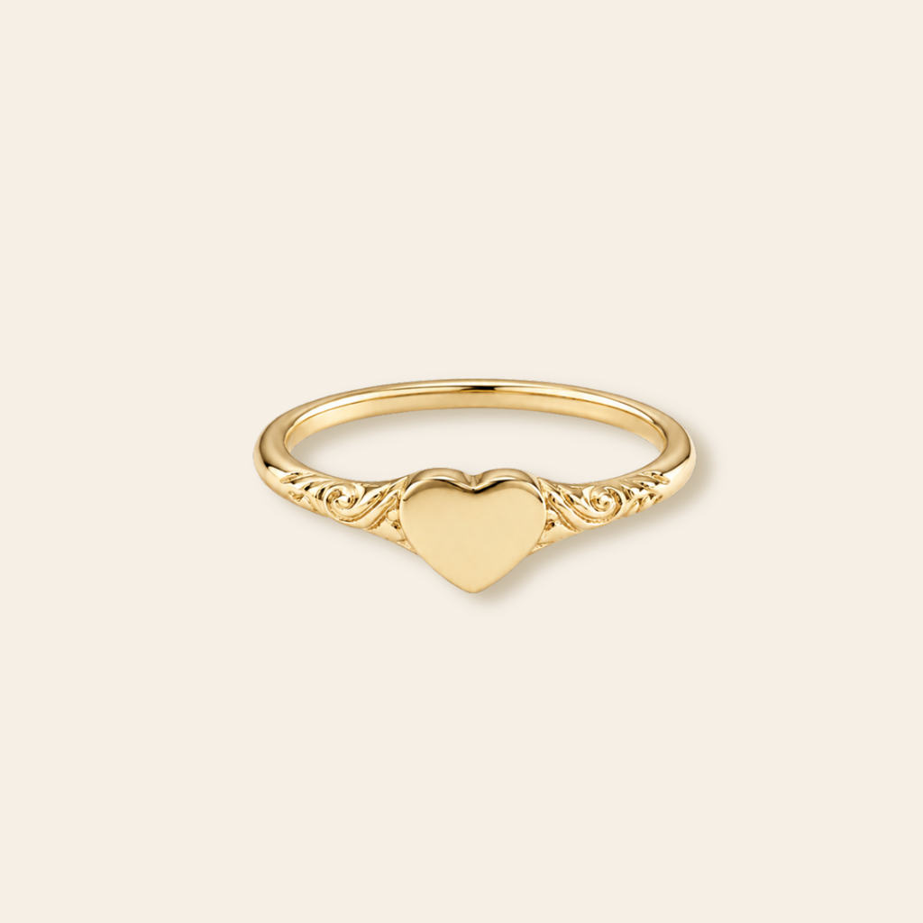 Heart Signet Ring