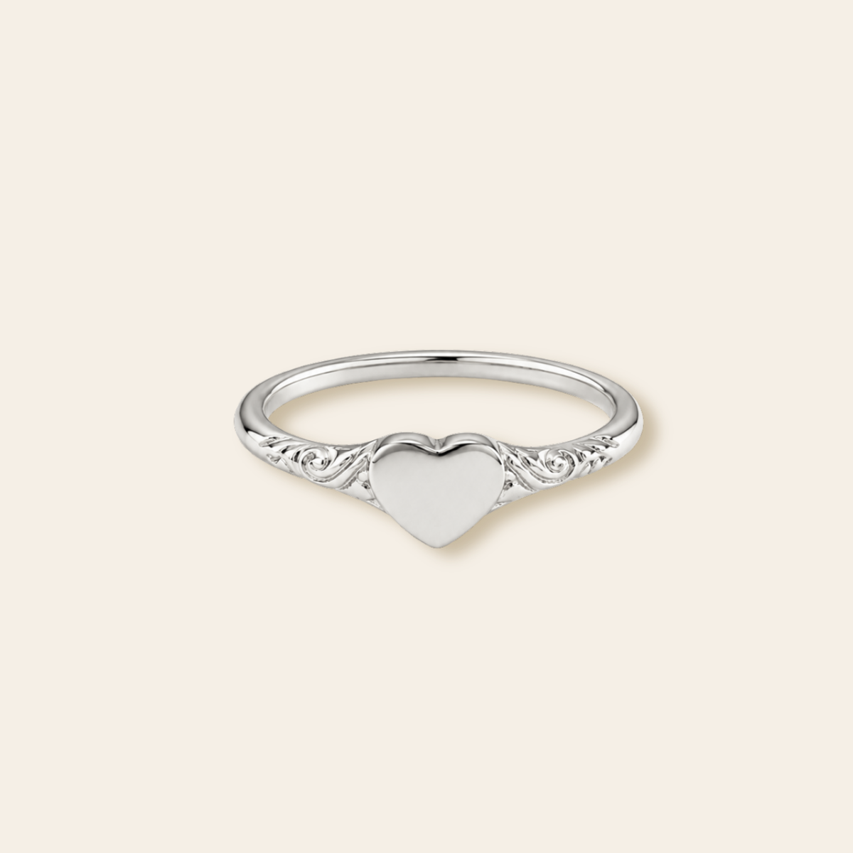 Heart Signet Ring