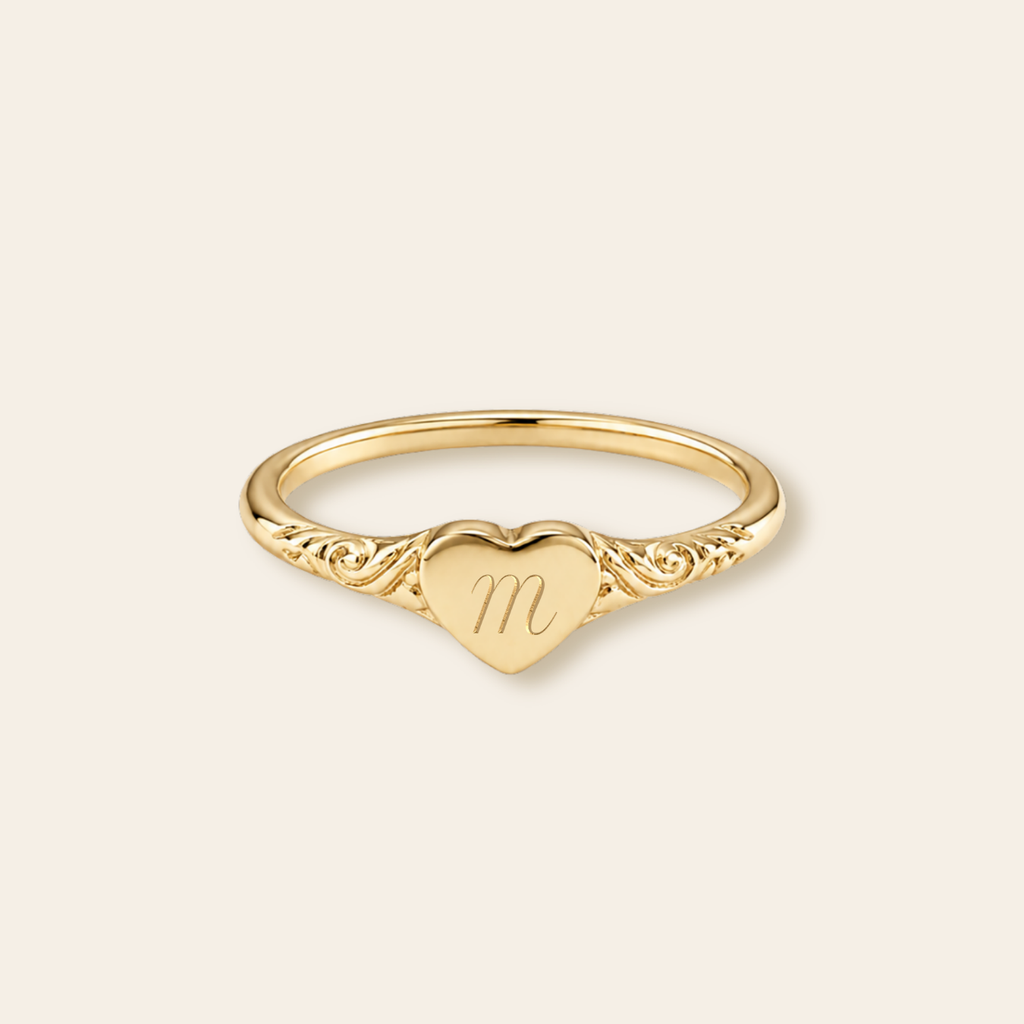Heart Signet Ring