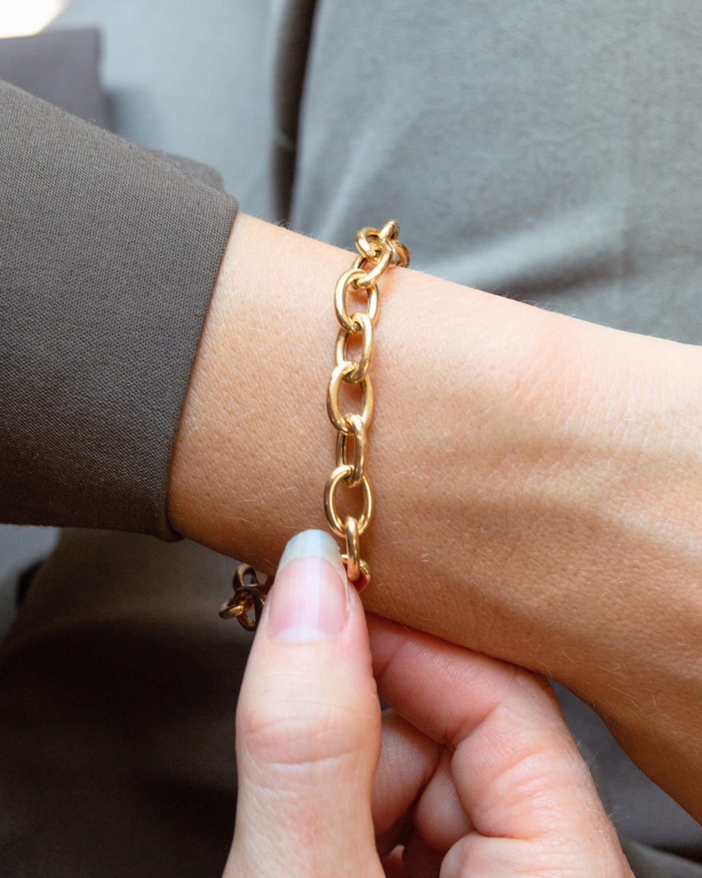 Mega Lobster Clasp Bracelet