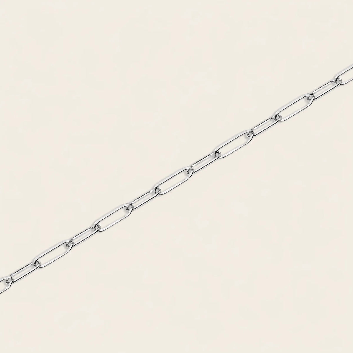 Paperclip Thin Permanent Chain